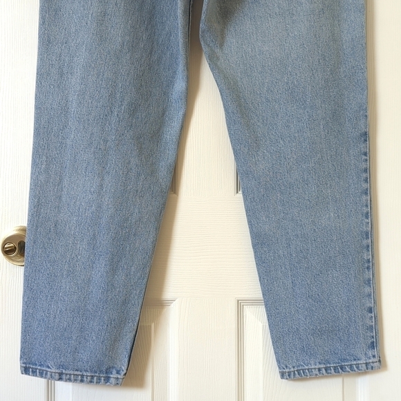 Levi's Y2K Vintage 550 Medium Wash Relaxed Fit Tapered Leg Denim Jeans 16 Mis M - Picture 6 of 15